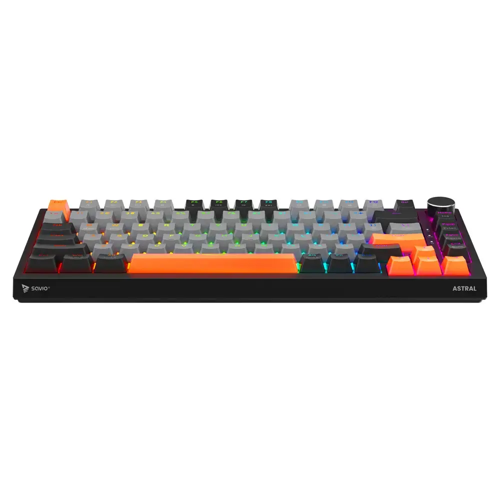 SAVIO ASTRAL BLACK JADE механическая игровая клавиатура 75% 82-кл Photo 2
