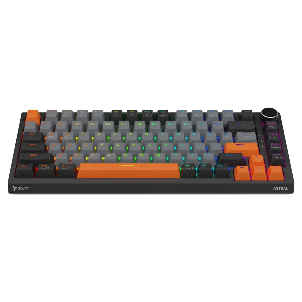 SAVIO ASTRAL BLACK JADE механическая игровая клавиатура 75% 82-кл Photo 3