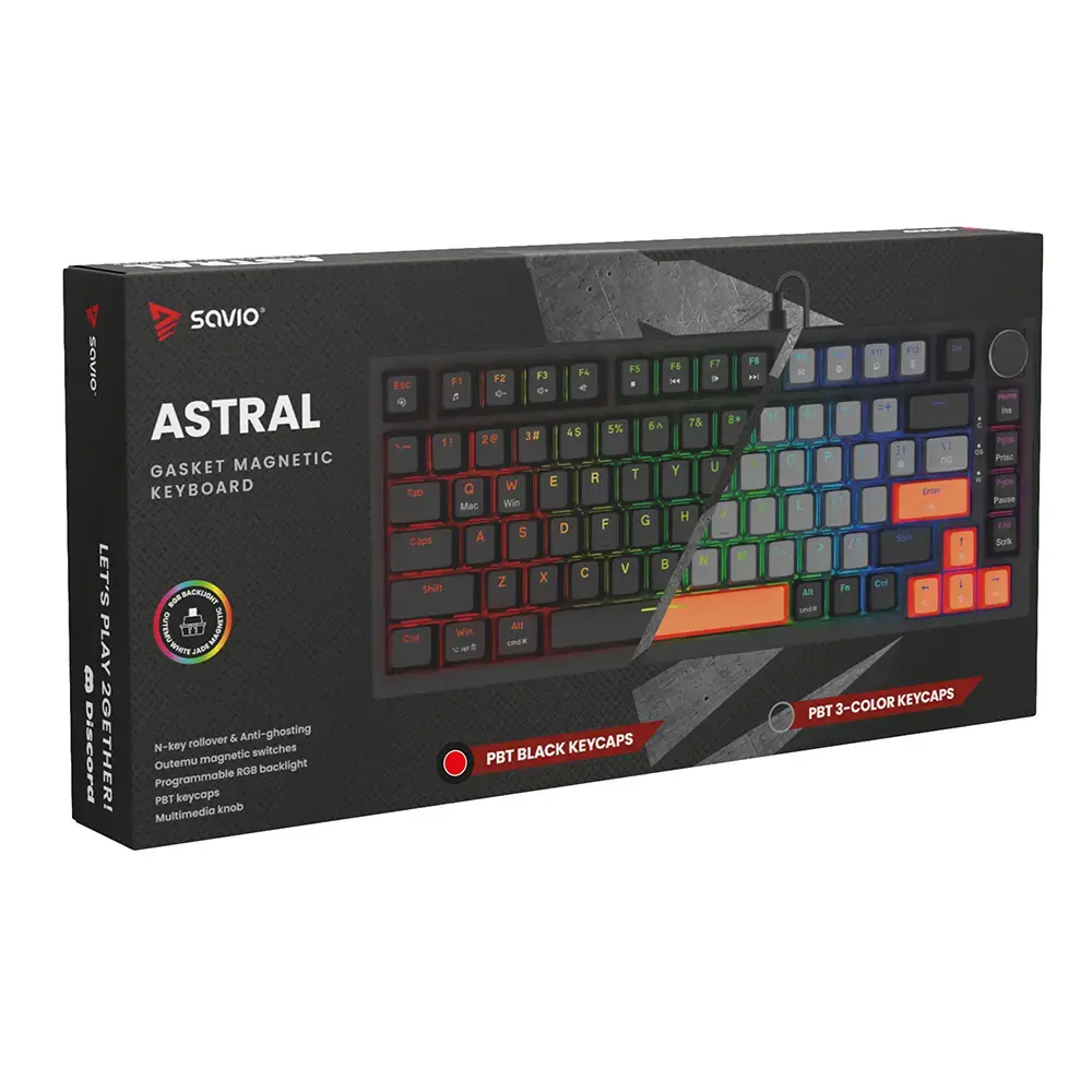 SAVIO ASTRAL OUTEMU JADE spēļu klaviatūra Photo 8