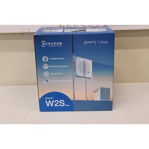 Window cleaning robot Ecovacs WINBOT W2S OMNI — corded, 8000 Pa, white/silver (used)