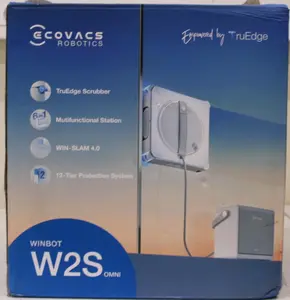 Робот для мытья окон Ecovacs WINBOT W2S OMNI — сеть, 8000 Па, бело-серебристый (б/у)