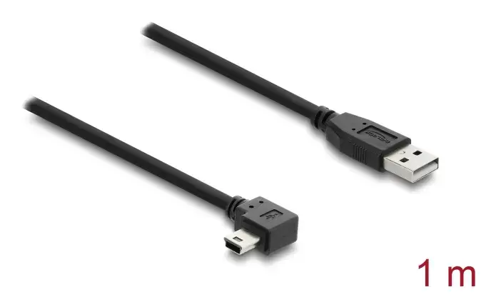 USB 2.0 cable DELOCK Type-A to Mini-USB B, 1 m Photo 2