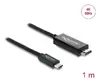 DELOCK USB Type-C uz HDMI kabelis (DP Alt Mode) 4K 60 Hz Photo 2
