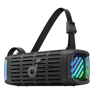 Портативная стереоколонка Anker Soundcore Boom 3i, 50 Вт RMS, беспроводная, водонепроницаемая, встроенный аккумулятор, USB, чёрная