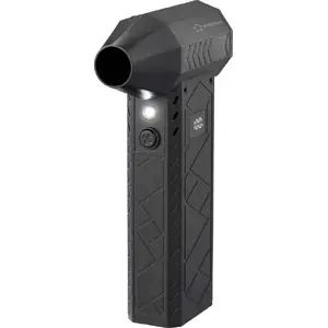 Renkforce electric dust blower RF-6826038 — handheld electronic air duster for cleaning electronics and keyboards