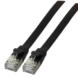 Сетевой кабель EFB Elektronik K5545SW.0,15 — Cat6a U/FTP (STP), RJ-45—RJ-45, 0.15 м, чёрный