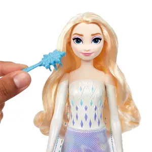 Modes lelle Disney Frozen SPIN & REVEAL Elsa — 320 mm, audums un plastmasa, no 3 gadu vecuma