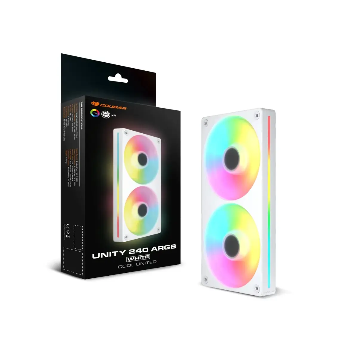 COUGAR Unity240-FB 120 мм ARGB PWM вентилятор Photo 5