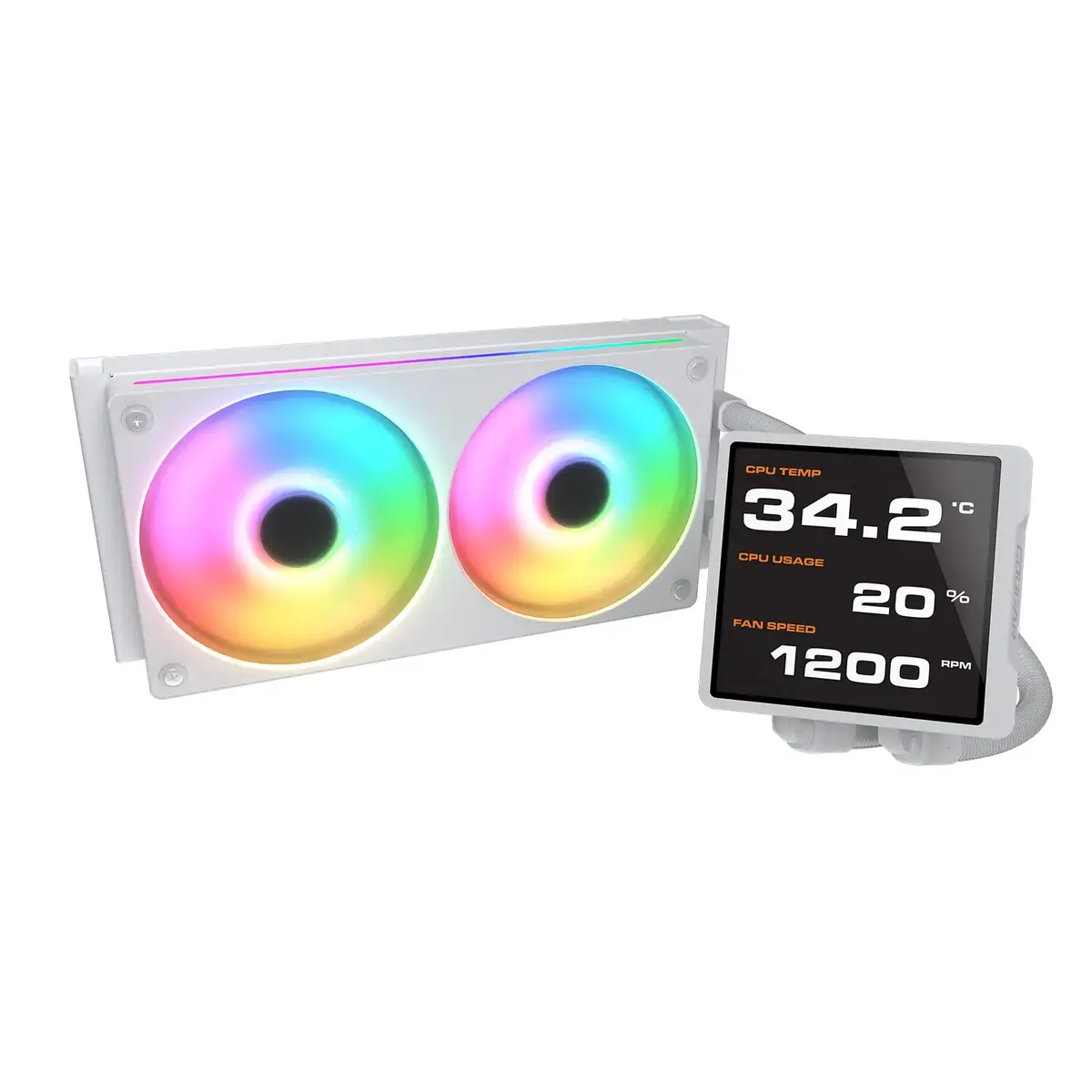 Cougar Poseidon Vistek Pro 240 liquid CPU cooler Photo 2
