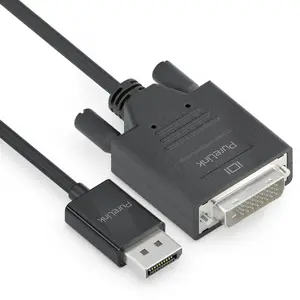 Kabeļa adapteris PureLink IS2011-020, DisplayPort uz DVI‑D, 2 m, melns