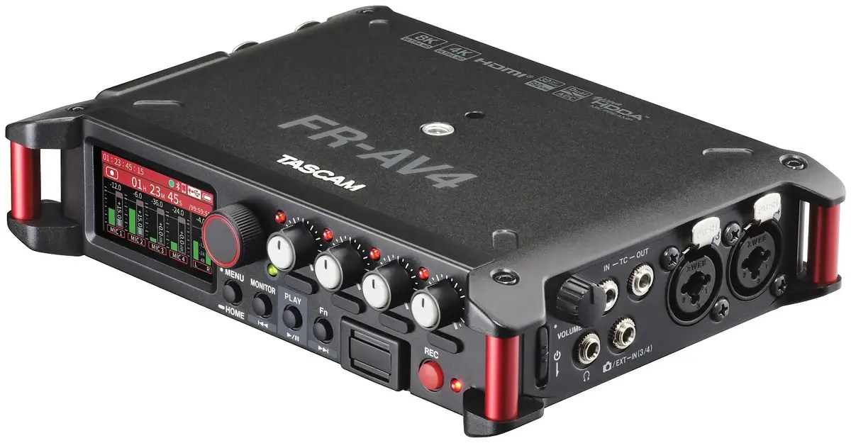 Tascam FR-AV4 portable 6‑channel audio recorder Photo 2