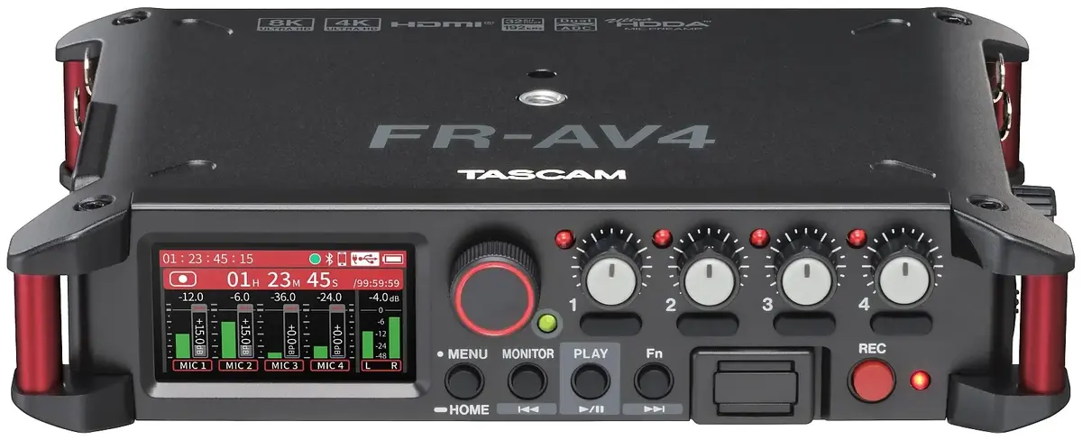 Tascam FR-AV4 portable 6‑channel audio recorder Photo 5