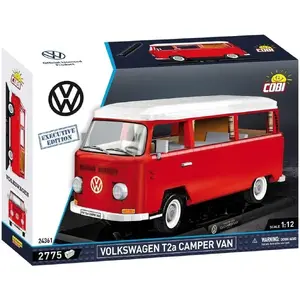 Cobi Cars Scale 1:12 Volkswagen T2a Camper Van Executive Edition model kit, 1:12 scale