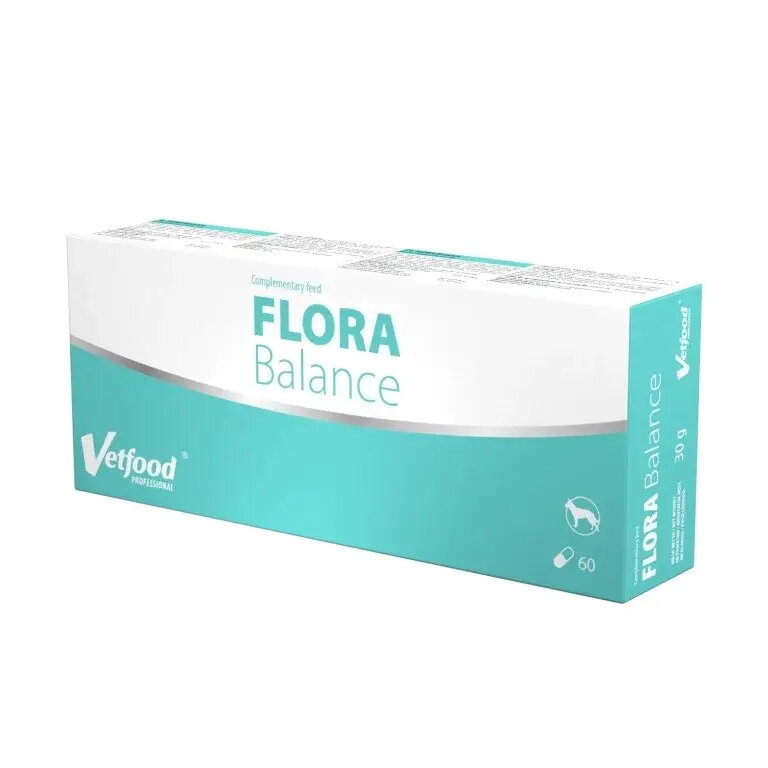 Uztura papildinājums Vetfood Flora Balance 60