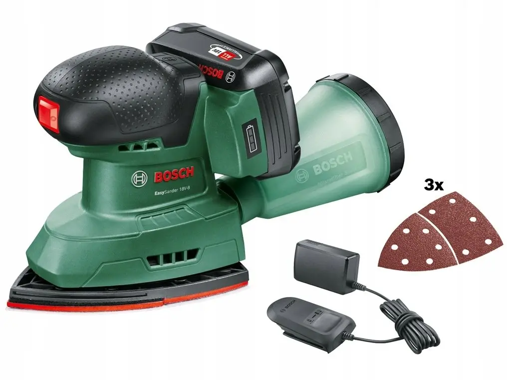 Akumulatora daudzfunkciju slīpmašīna Bosch EasySander 18V-8