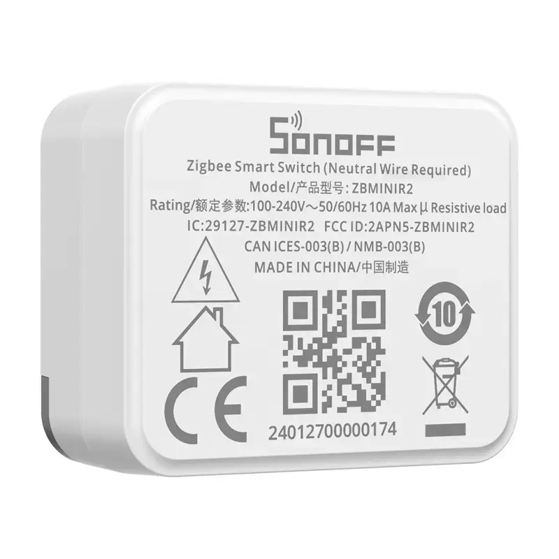Sonoff ZBMINIR2 ZigBee mini slēdzis Photo 7