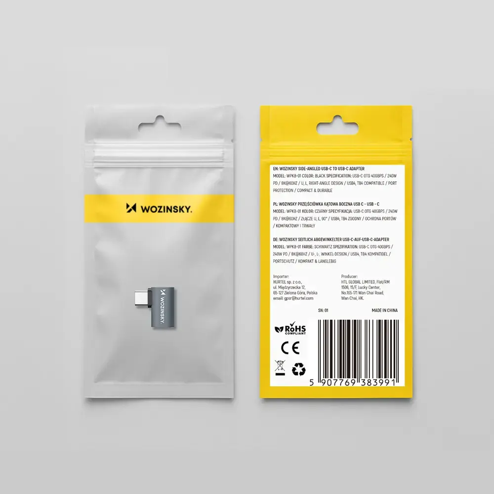Wozinsky USB-C to USB-C Adapter WPKB-01 Photo 10