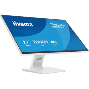 27" IIYAMA ProLite T2752MSC-W1AG сенсорный LCD-монитор 1920×1080 Full HD белый, 5 мс, USB 3.2 Gen1, колонки, VESA