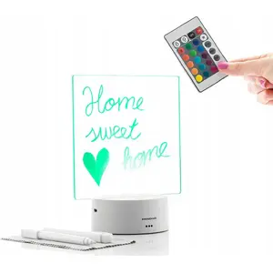 LED message and memo board InnovaGoods TABLICA LED NA NOTATKI I WIADOMOŚCI LE