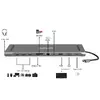 4smarts 11in1 USB 3.2 Gen 1 Type-A + Type-C док-станция Photo 3