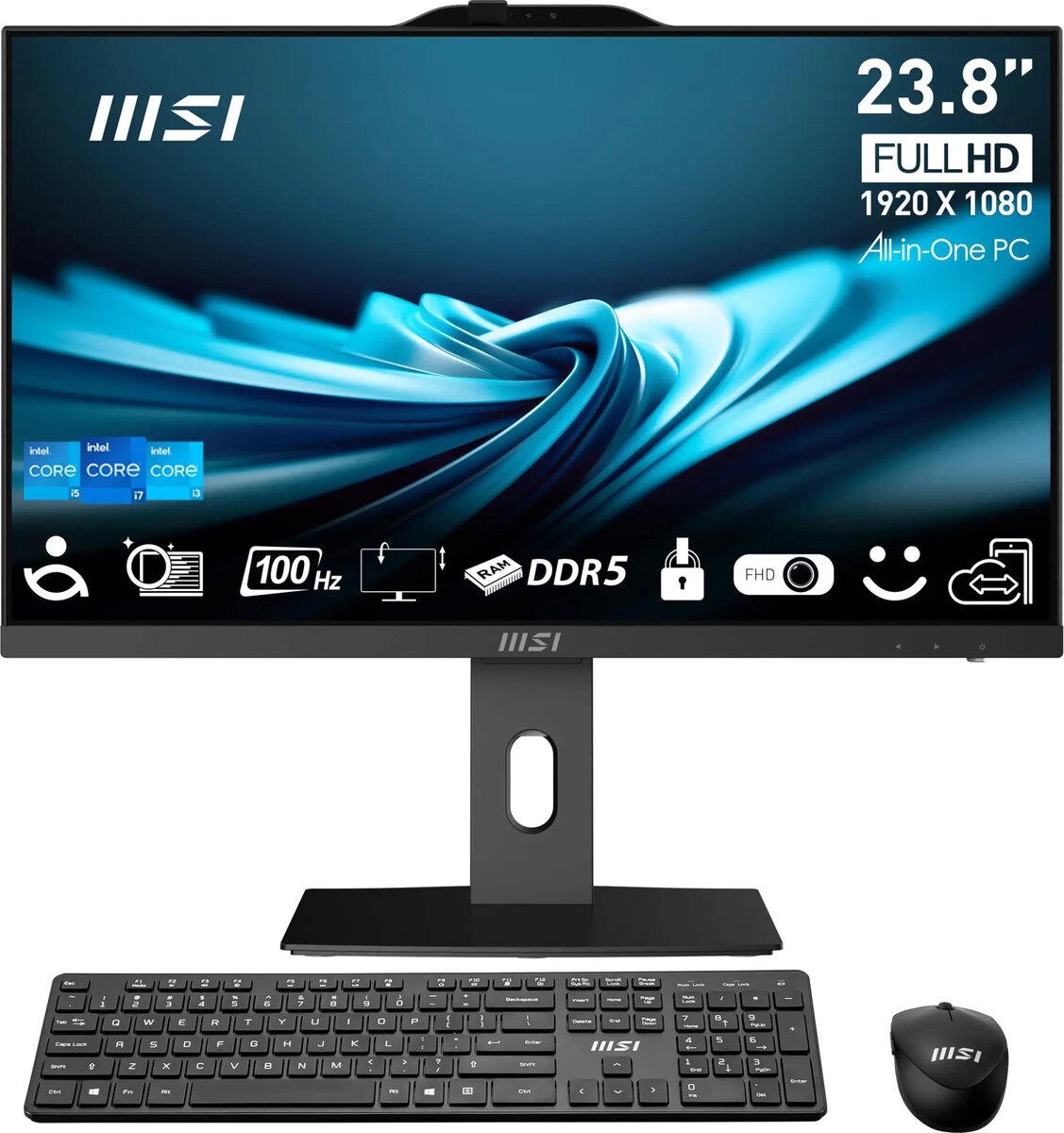 Monobloks MSI PRO AP242P 14M-649XEU ar