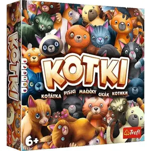Настольная игра TREFL Kotki — семейная игра для вечеров и компании, простые правила