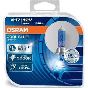 Галогенная лампа для фар Osram Cool Blue Boost H7 80W — одиночная лампа для дальнего света