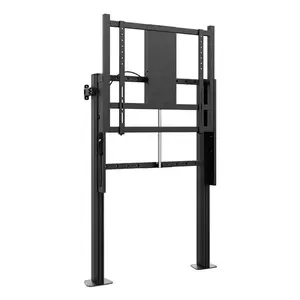 Floor-to-wall display mount Hagor CPS Floor-to-Wall Moto 86 - 110, VESA 900×800, up to 160 kg, for 86–110" screens, black