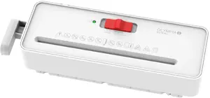 Paper shredder Olympia PS 16 Pro white — cross-cut office shredder, compact personal use