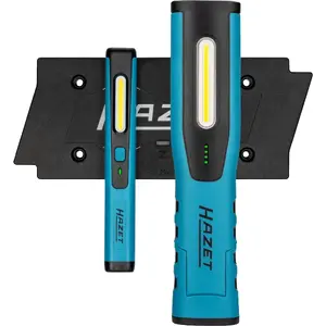 Work light Hazet 1979W2/3 — LED lamp set with wireless charging, portable workshop illumination
