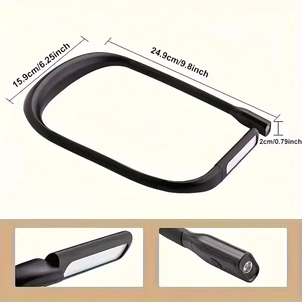 Riff GH-8 rechargeable LED reading light Photo 2