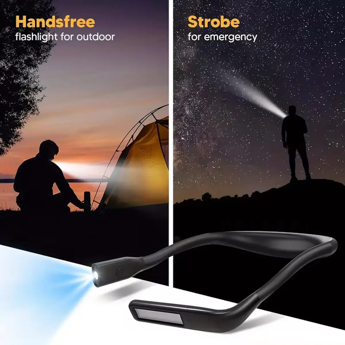 Riff GH-8 rechargeable LED reading light Photo 4