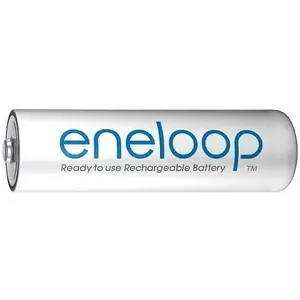 Rechargeable Ni-MH AA battery Panasonic Eneloop R3 750 mAh — single cell, low self-discharge