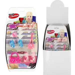 Leļļu apavu komplekts Mega Creative Nella, aksesuārs 14×25 cm (CH-02B MC)