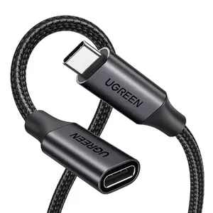UGREEN USB-C pagarinājums US372, USB3.2, 1 m, 100 W, 10 Gbps