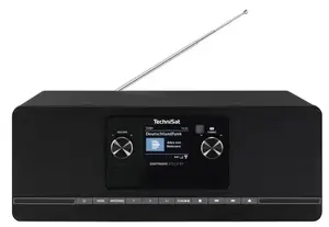 TechniSat DIGITRADIO 372 CD BT Kitchen Radio with DAB+, FM, CD Player and Bluetooth in Black