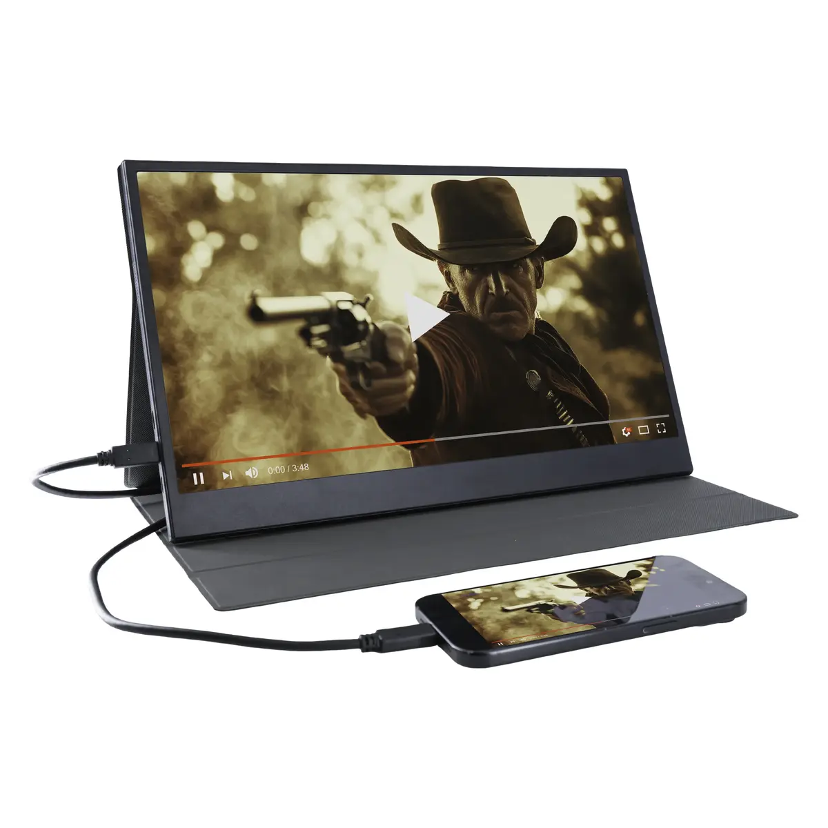 DENVER PMO-15604 портативный монитор 15,6" Full HD Photo 7
