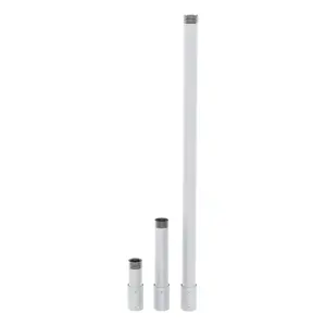 Pipe mounting accessory AXIS 03270-001 for security cameras, white, diameter 5.67 cm, width 300 mm, max load 6 kg