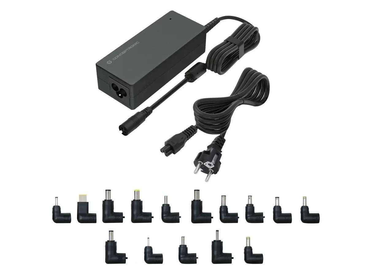 Universālais klēpjdatora lādētājs Conceptronic OZUL08B15 90W
