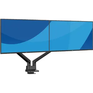 Monitor desk mount IIYAMA DS4002C-B1 for 61–81.3 cm (24–32") screens, VESA 75×75–100×100, clamp/grommet, black