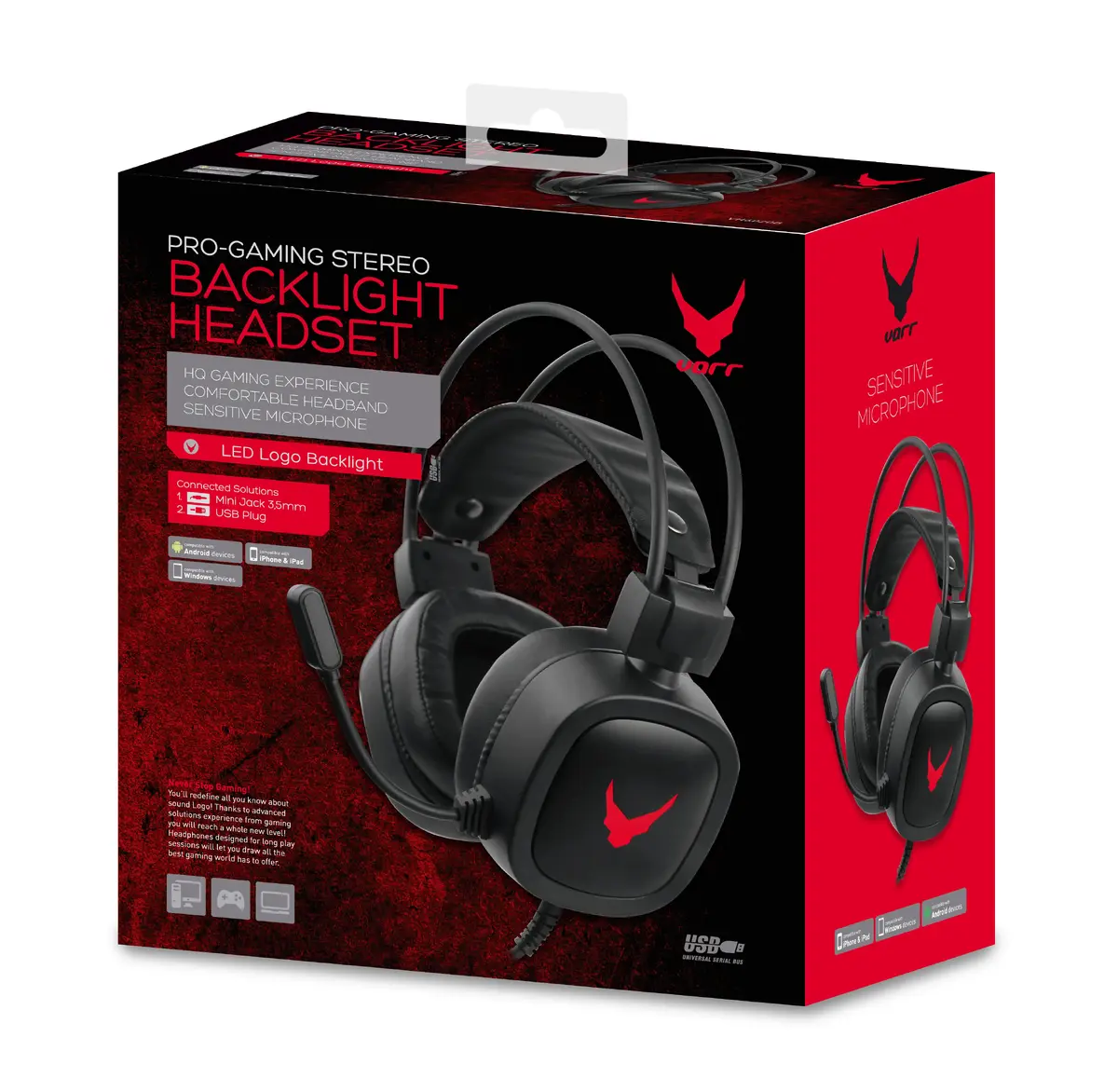 Игровая гарнитура Varr VH6020B USB Photo 2
