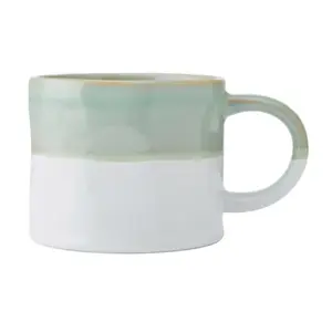 Mug MIKASA GB40MKMUG23 350 ml — ceramic blue and white ombré, green label