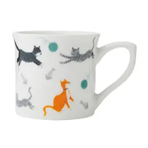 Ceramic Fluted Mug 250 ml MIKASA CAT, Mikasa GB40MKMUG08
