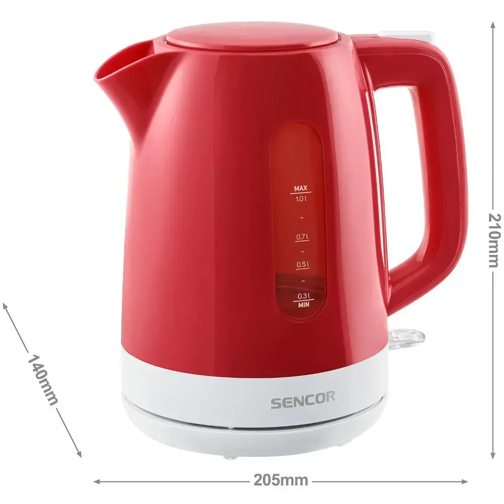 Elektriskā tējkanna SENCOR SWK1024RD — 1,0 L, 2200 W Photo 5