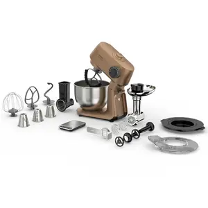 Food processor SENCOR STM7630RS — multifunctional kitchen appliance, 1500 W motor, 5.5 L stainless steel bowl, metal accessories