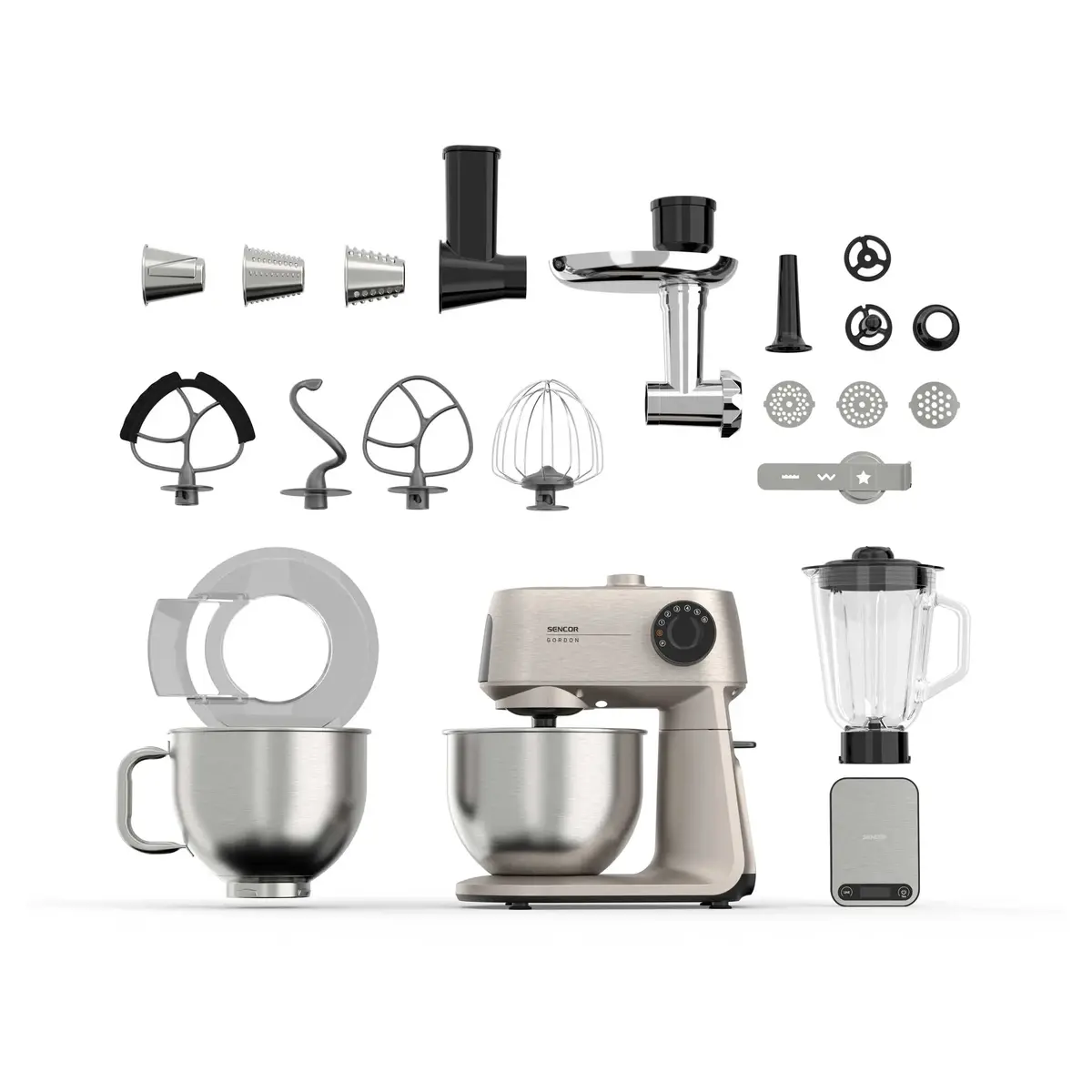 SENCOR STM7651WS food processor, 1500 W Photo 9
