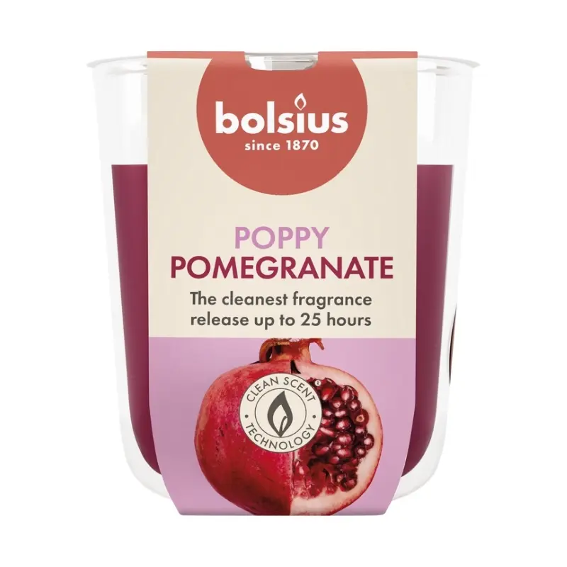 Aromātiskā svece stiklā Bolsius True Scents
