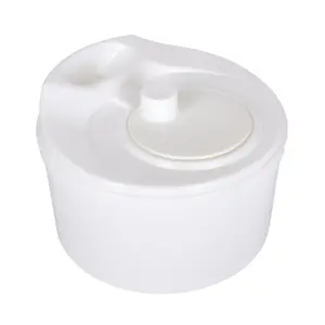 Salad spinner KitchenCraft GB40KCSSP — plastic, 22.5×22.5×15.7 cm, white
