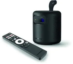 Projector THOMSON Vega PG35B — 600 ANSI lumens, UHD 4K (3840×2160), LED, Auto focus, Black