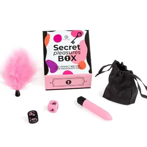 Набор для пар Secret Play с игровыми кубиками, вибро-пулей и перьевым карандашом